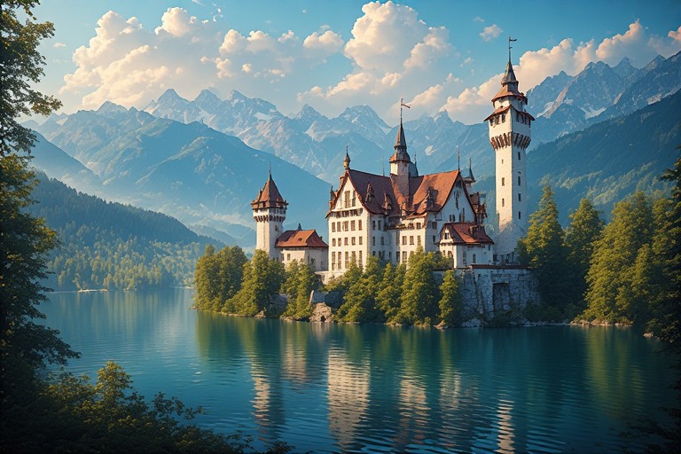 Manzara Puzzle – 1000 Parça Doğa ve Şehir Manzarası Puzzle | Yetişkin Puzzle